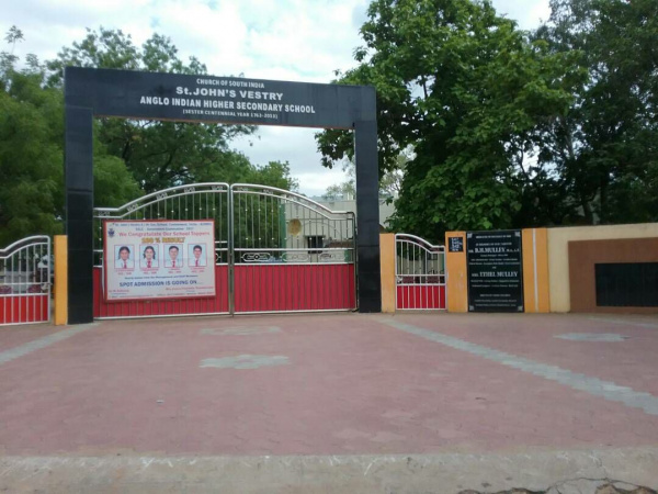 ST. JOHN’S VESTRY ANGLO-INDIAN HIGHER SECONDARY SCHOOL - Digital Trichy